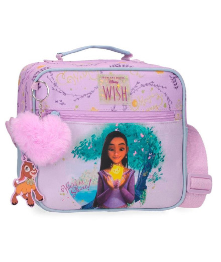 Neceser Disney Adapt. Vanity Case. Wish Watch Us Shine Rosa