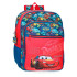 Mochila Disney Backpack 38Cm. Cars Rd Trip Rojo