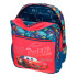 Mochila Disney Backpack 38Cm. Cars Rd Trip Rojo