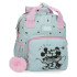 Mochila Disney Adapt. Backpack. 28Cm. Mickey Y Minnie Kisses Azul