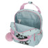 Mochila Disney Adapt. Backpack. 28Cm. Mickey Y Minnie Kisses Azul