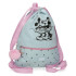 Gym Sac Disney Gym Sac W/Zipper Mickey Y Minnie Kisses Azul