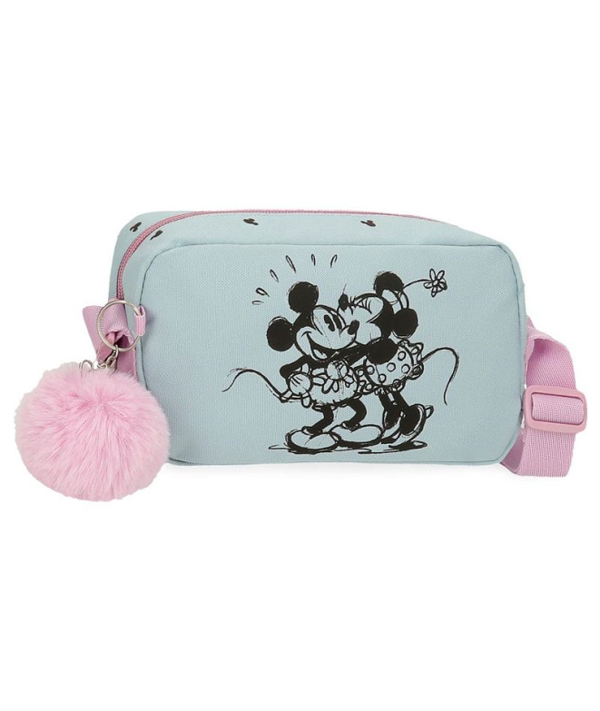 Bandolera Disney Shoulder Bag Mickey Y Minnie...