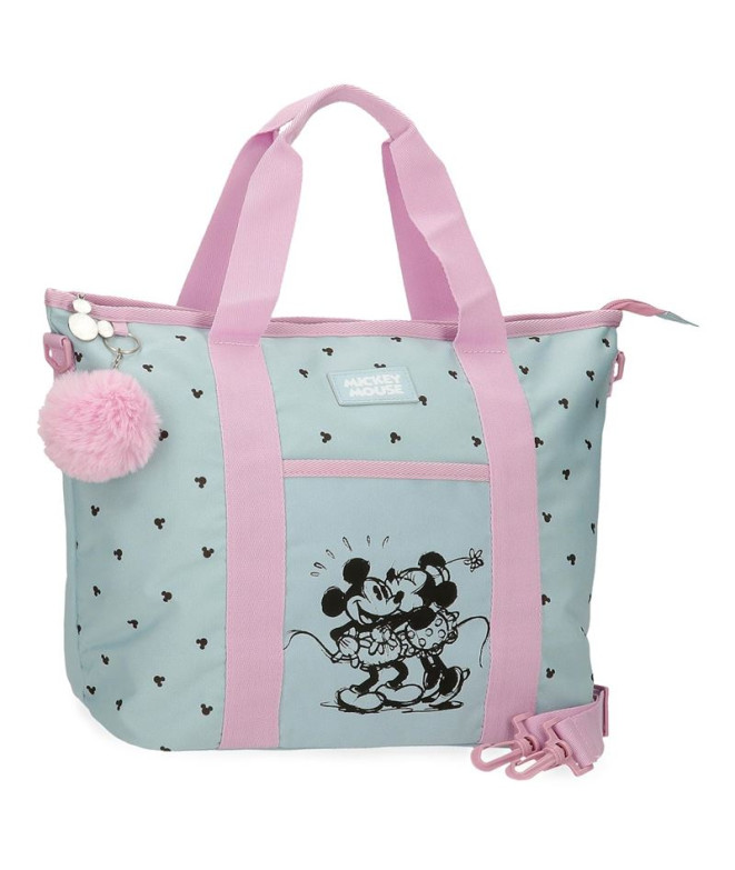 Bolso-Bandolera Disney Tote Bag Mickey Y Minnie...