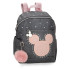 Mochila Disney Backpack 35Cm. Mickey Studs Negro