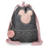 Gym Sac Disney Gym Sac W/Zipper Mickey Studs Negro