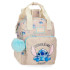 Mochila Disney Mochila Adap. 28Cm. Stitch Cuddle Me Happy Beige