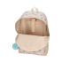 Mochila Disney Mochila 44Cm. Stitch Cuddle Me Happy Beige