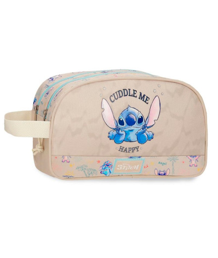 Neceser Disney Neceser 2C. Sttich Cuddle Me Happy Beige