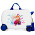Maleta Infantil Disney Abs Rolling 4W. 45Cm. Frozen Sparkle Like Magic Blanco