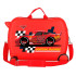 Maleta Infantil Disney Abs Rolling Suitcase 4W.(2 Multid.)Lightning Mcqueen Rojo