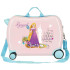 Maleta Infantil Disney Abs Rolling Suitcase 4W.(2 Multid.) Rapunzel Rosa