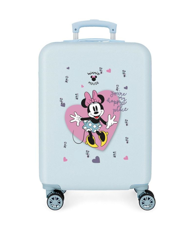 Trolley Disney Abs Suitcase 55Cm.4W Minnie My...