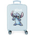 Trolley Disney Abs Suitcase 55Cm.4W. Stitch Make A Face Azul