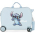 Maleta Infantil Disney Abs Rolling 4W.(2 Multid.) Stitch Make A Face Azul