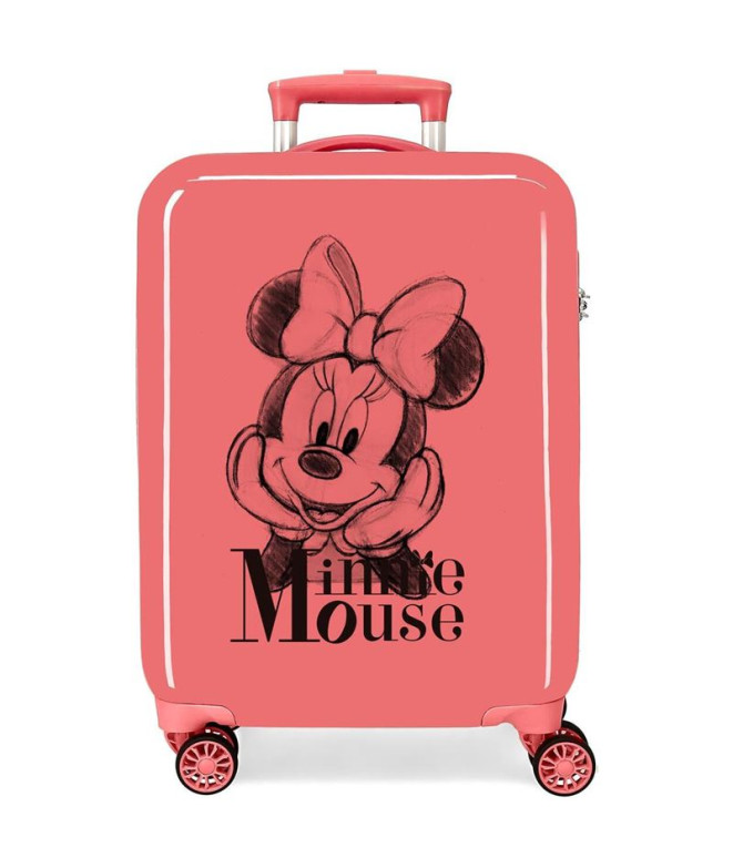 Trolley Disney Abs Suitcase 55Cm.4W. Minnie In...