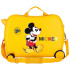 Maleta Infantil Disney Abs Rolling 4W.(2 Multid.) Mickey 3D Ochre Amarillo