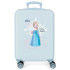 Trolley Disney Abs Suitcase 55Cm.4R.Frozen Magic Ice Azul