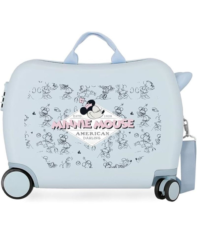 Maleta Infantil Disney Abs Rolling 4W.(2 Multi)...