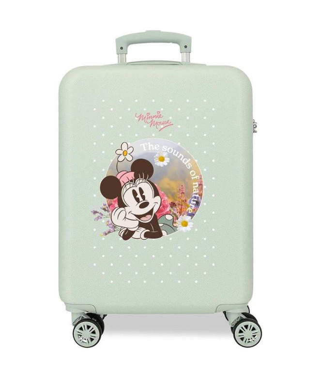 Trolley Disney Abs Suitcase 55Cm.4R Minnie Wild...