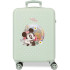 Trolley Disney Abs Suitcase 55Cm.4R Minnie Wild Nature Verde