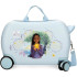 Maleta Infantil Disney Abs Rolling 4W.(2 Multi.) 45Cm. Wish- Watch Us Shine Azul
