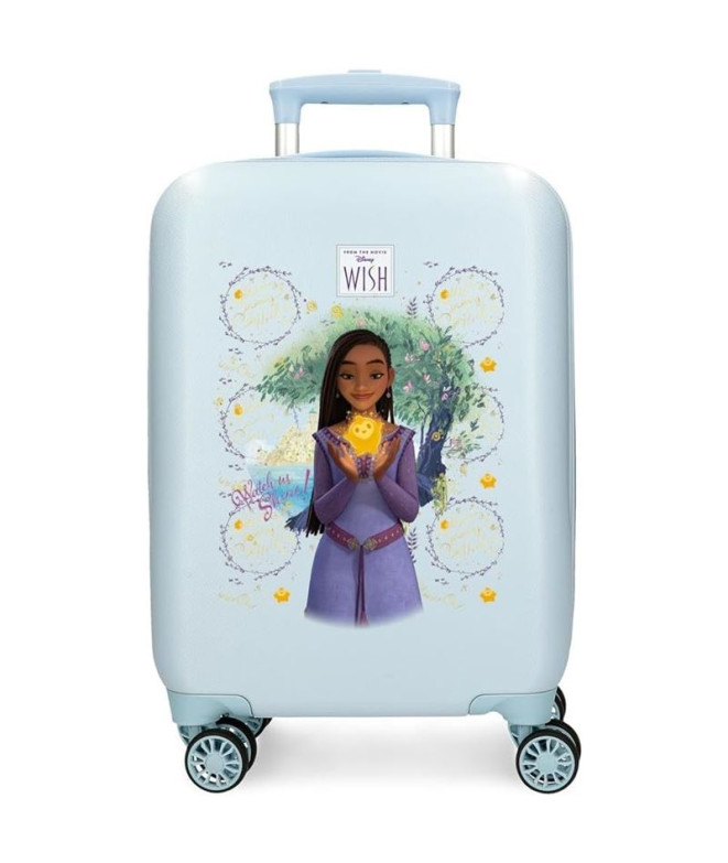 Trolley Disney Abs Suitcase 50 Cm.4R. Wish...