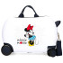 Maleta Infantil Disney Abs Rolling 4W.(2 Multi.) 45Cm. Minnie Magic Blanco