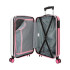 Trolley Disney Abs Suitcase 55Cm.4W.Minnie Magic Corazones Blanco