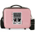 Neceser Disney Adapt. Abs Vanity Case. Minnie Y Mickey Paris Nude Rosa