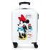 Trolley Disney Abs Suitcase 55Cm.4W.Minnie Enjoy The Day Dots Blanco
