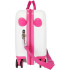 Maleta Infantil Disney Abs Rolling 4W. 50Cm.Minnie Super Helpers Blanco