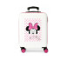 Trolley Disney Abs 55Cm.4W.Mickey & Minnie Luggage Sign Of Minnie Blanco