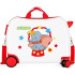Maleta Infantil Disney Abs Rolling Suitcase 4W.(2 Multid.) Dumbo Circus Blanco