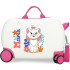 Maleta Infantil Disney Abs Rolling 4W. 45Cm. Aristocats Marie In Blanco