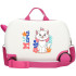 Maleta Infantil Disney Abs Rolling 4W. 45Cm. Aristocats Marie In Blanco