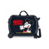 Maleta Infantil Disney Abs Rolling 4W.(2 Multid.) Mickey Mouse Fashion Navy Azul