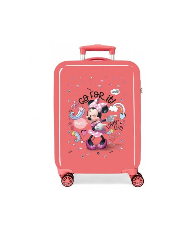 Trolley Disney Abs Suitcase 55Cm.4W Minnie...