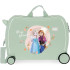 Maleta Infantil Disney Abs Rolling 4W.(2 Multid.) Frozen Strong Spirit Verde