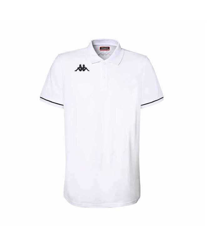 Polo Kappa Barli Hombre Blanco