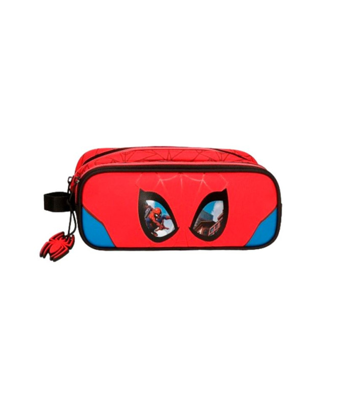Neceser Marvel 2C.Spiderman Protector Rojo