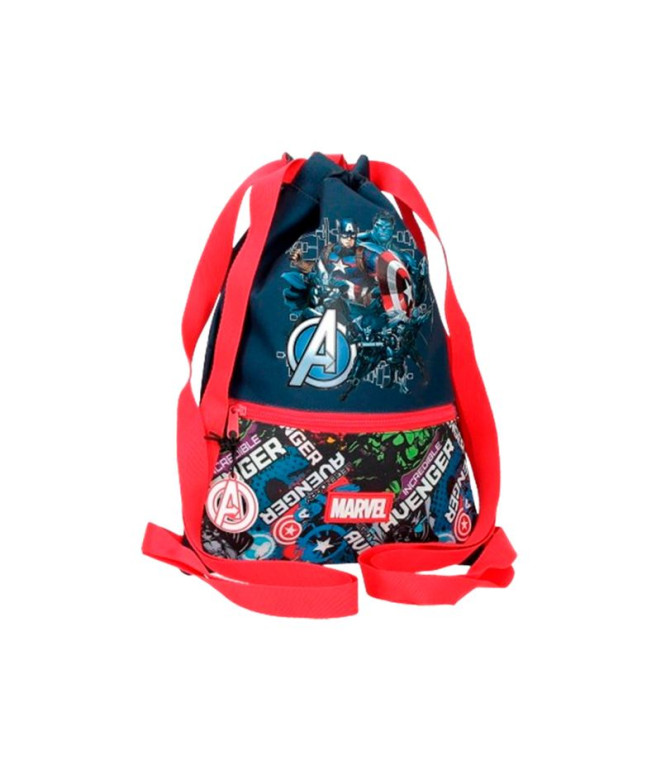 Gym Sac Marvel Legendary Avengers Azul
