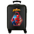 Maleta Marvel Abs 55Cm.4R.Spiderman Geo Negro Negro