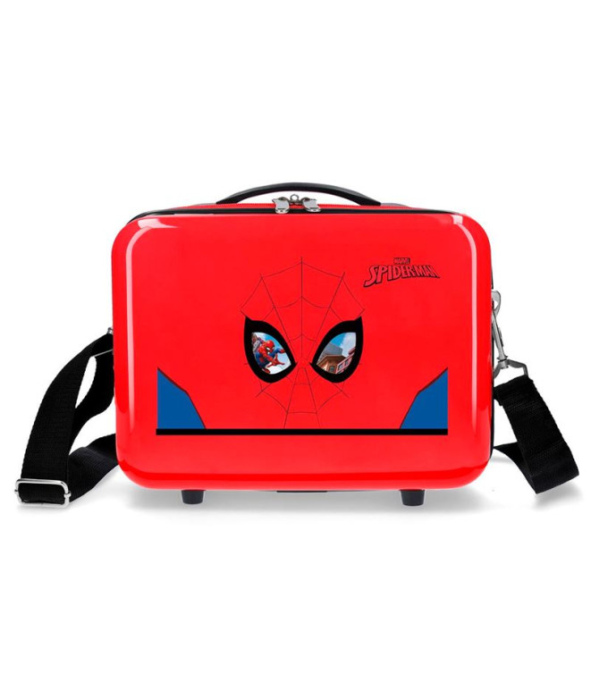 Neceser Marvel Adap. Abs Spiderman Protector Rojo