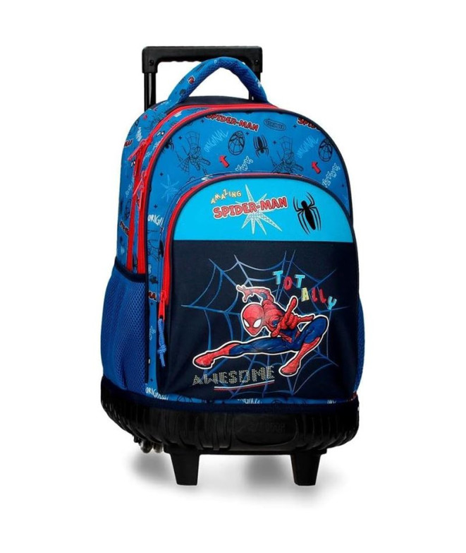 Mochila Marvel Compact 2R Spiderman Totally...
