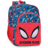 Mochila Marvel Adapt 40Cm. Spiderman Authentic Rojo