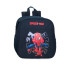 Mochila Marvel 25 Cm. Spiderman Attack Negro