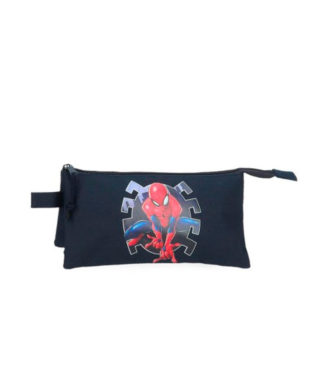 Neceser Marvel 3C. Spiderman Attack Negro
