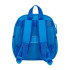 Mochila Marvel Adap.25 Cm. Spiderman Vigilant Azul