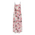 Vestido Only Onlwinner S/L Maxi Dre Mujer Cloud Dancer Blurry Flower